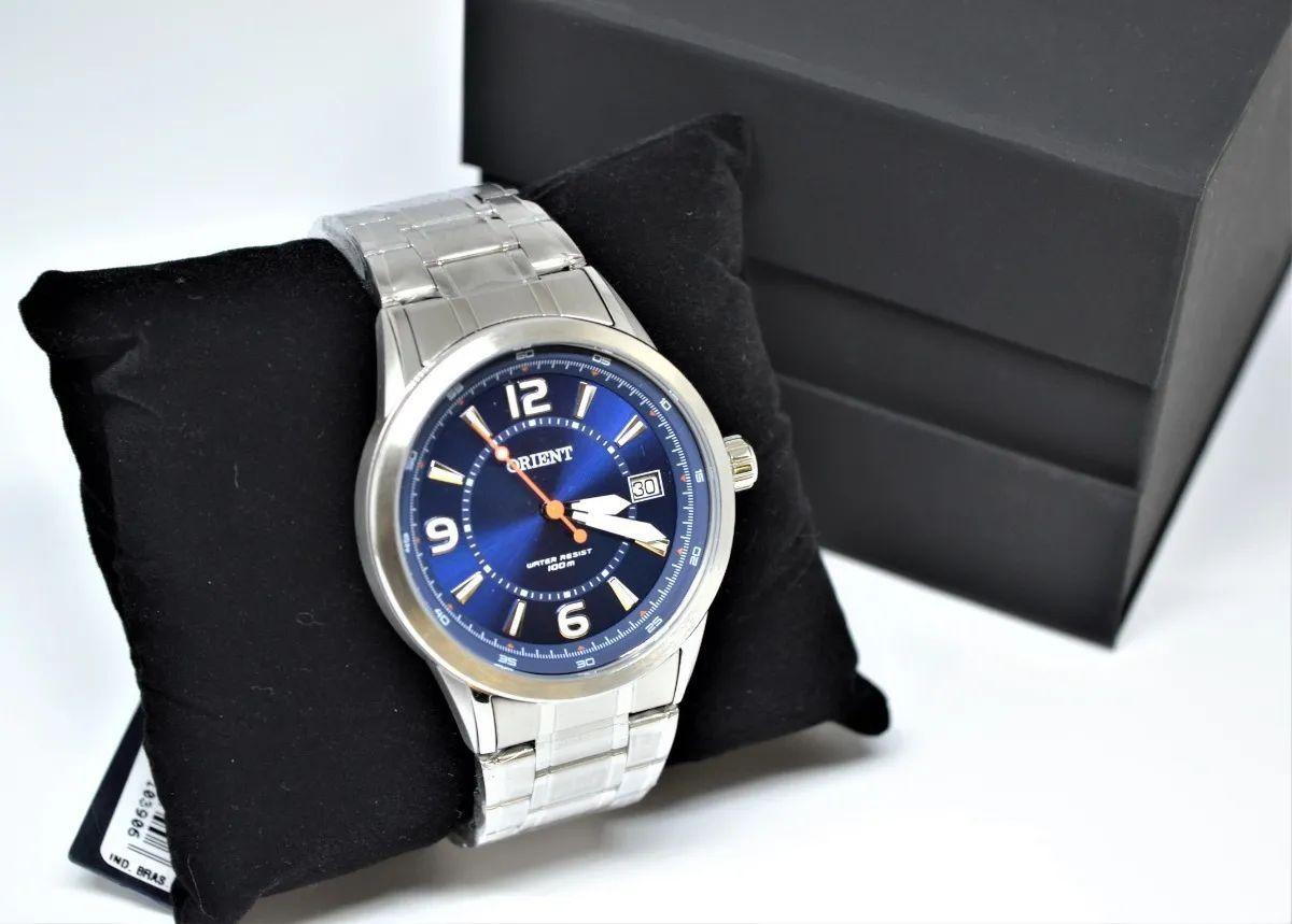 Relógio ORIENT Masculino Analógico Prata MBSS1269 S2SX