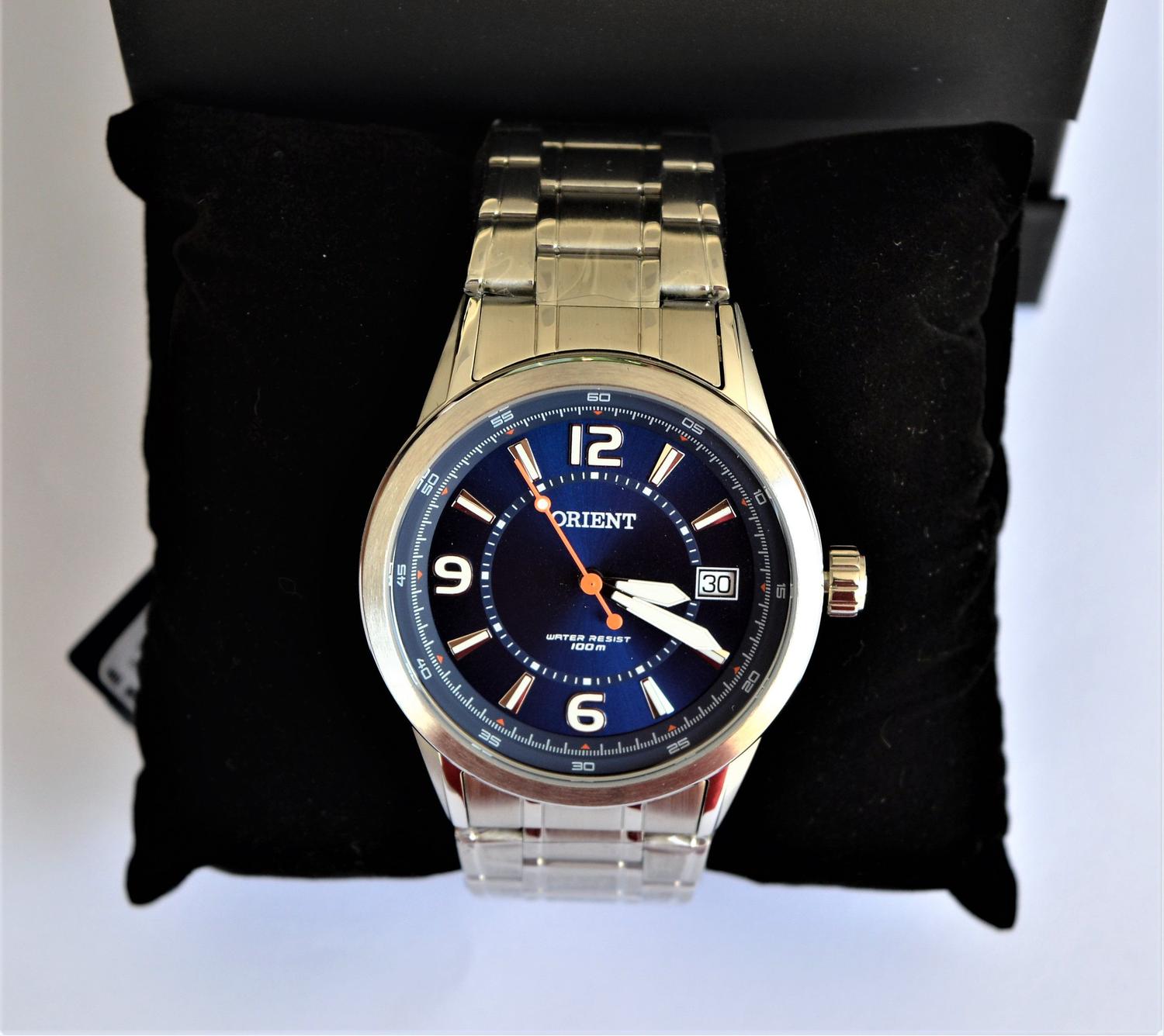 Relogio Orient Masculino Aço Prateado Visor Azul MBSS1269 D2SX - Relógio  Masculino - Magazine Luiza