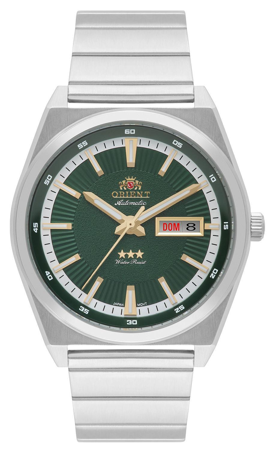 Relogio orient masculino prata automatico f49ss007 e1sx - Relógio Masculino  - Magazine Luiza