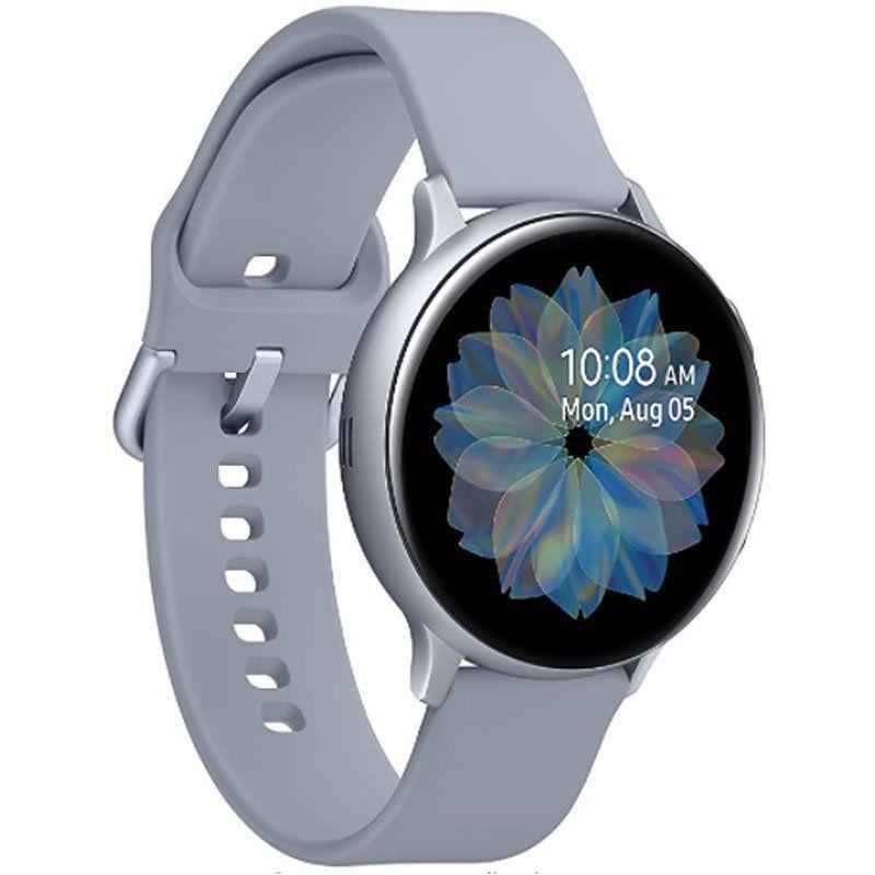 Relógio Samsung Galaxy Watch Active2 Bluetooth 44M Prata Smartwatch e
