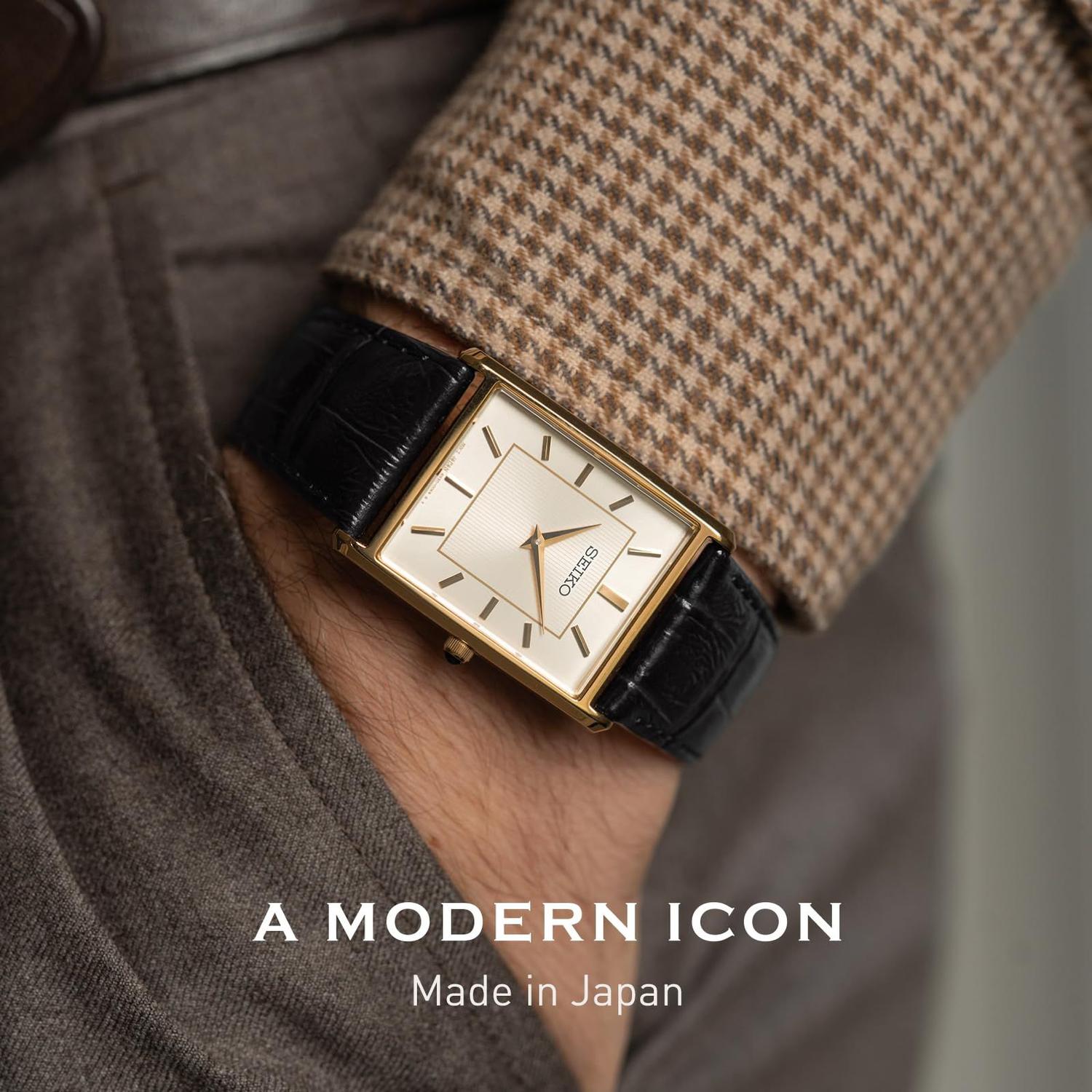 Relógio Seiko SWR052 Essentials Masculino - Resistente à Relógio Seiko SWR052 Essentials Masculino - Resistente à