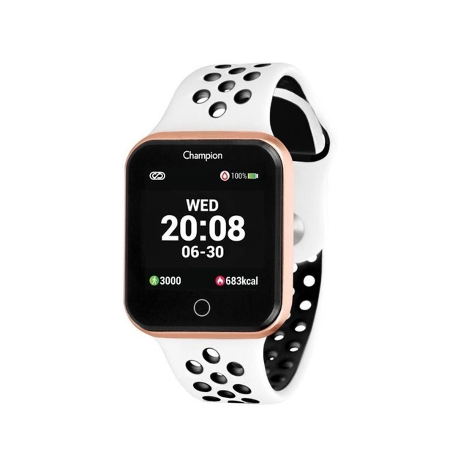 relógio smartwatch champion rosa