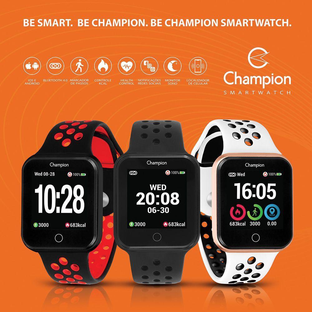 relógio champion smart ch50006z