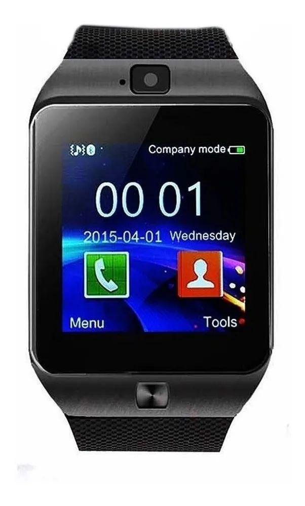 smartwatch dz09 preto