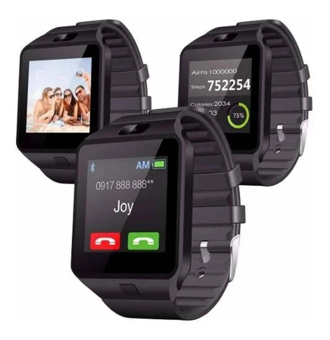 smartwatch dz09 preto