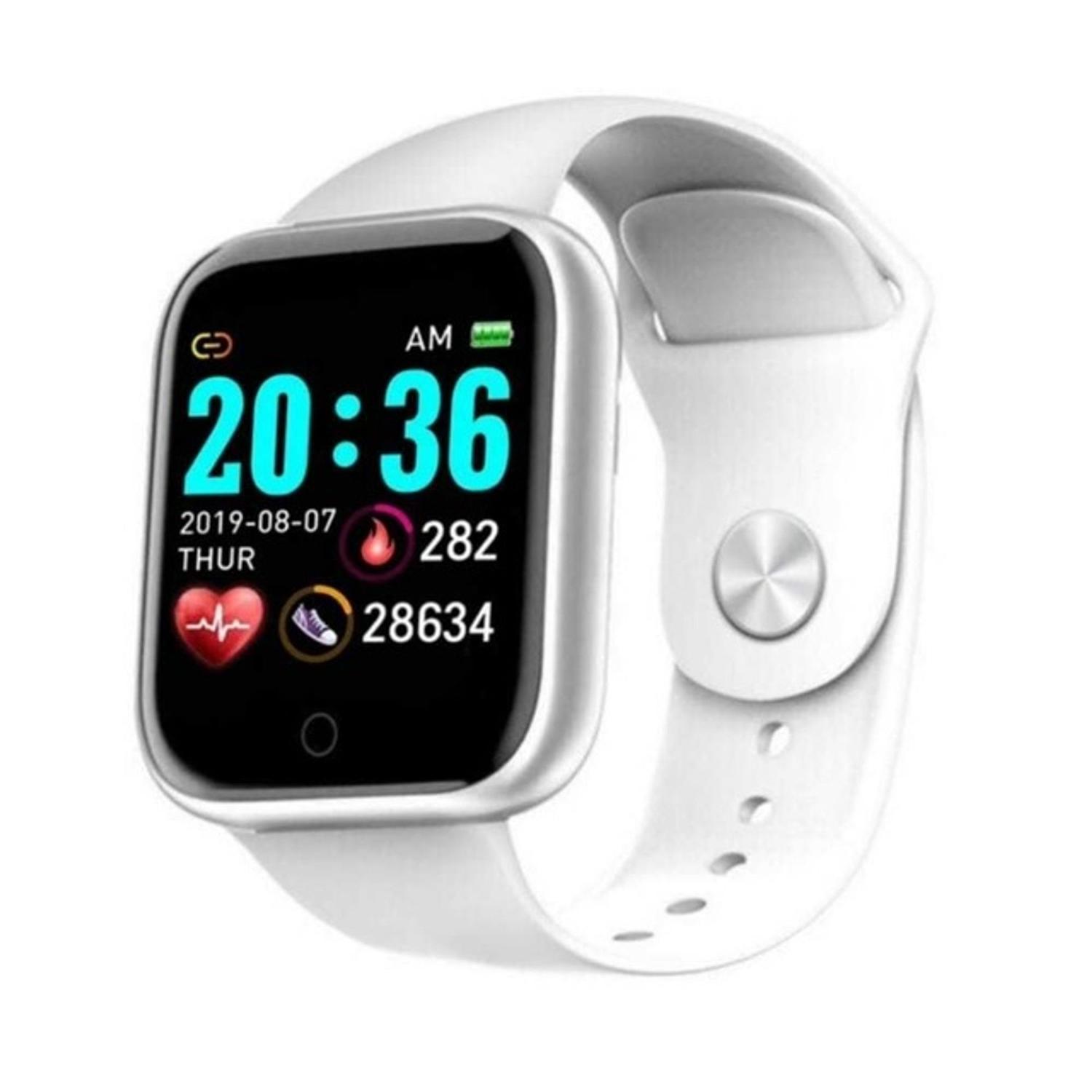 smartwatch y68 branco