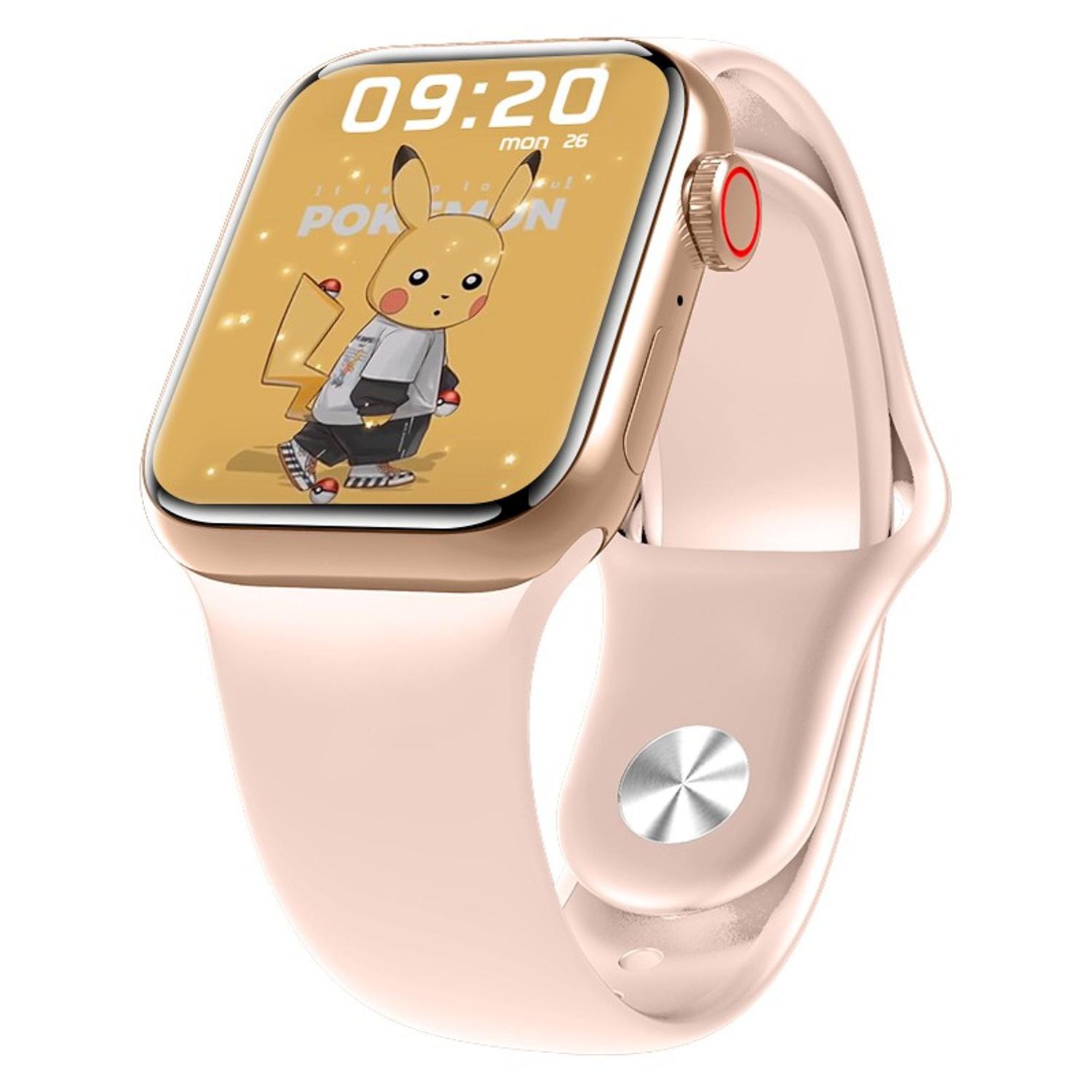 smartwatch rosa gold
