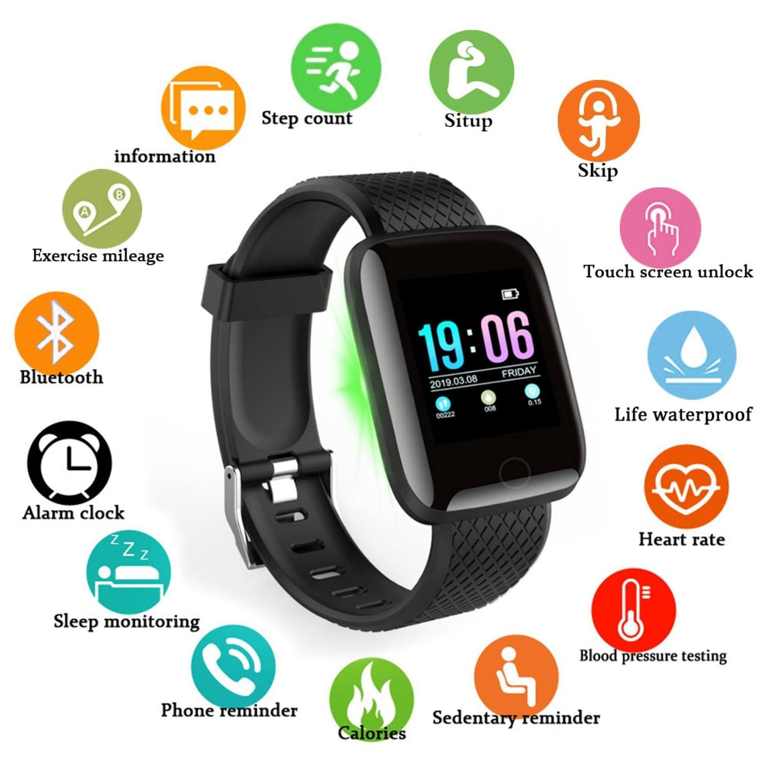 Relógio smartband d13 smartwatch android bluetooth Clearance