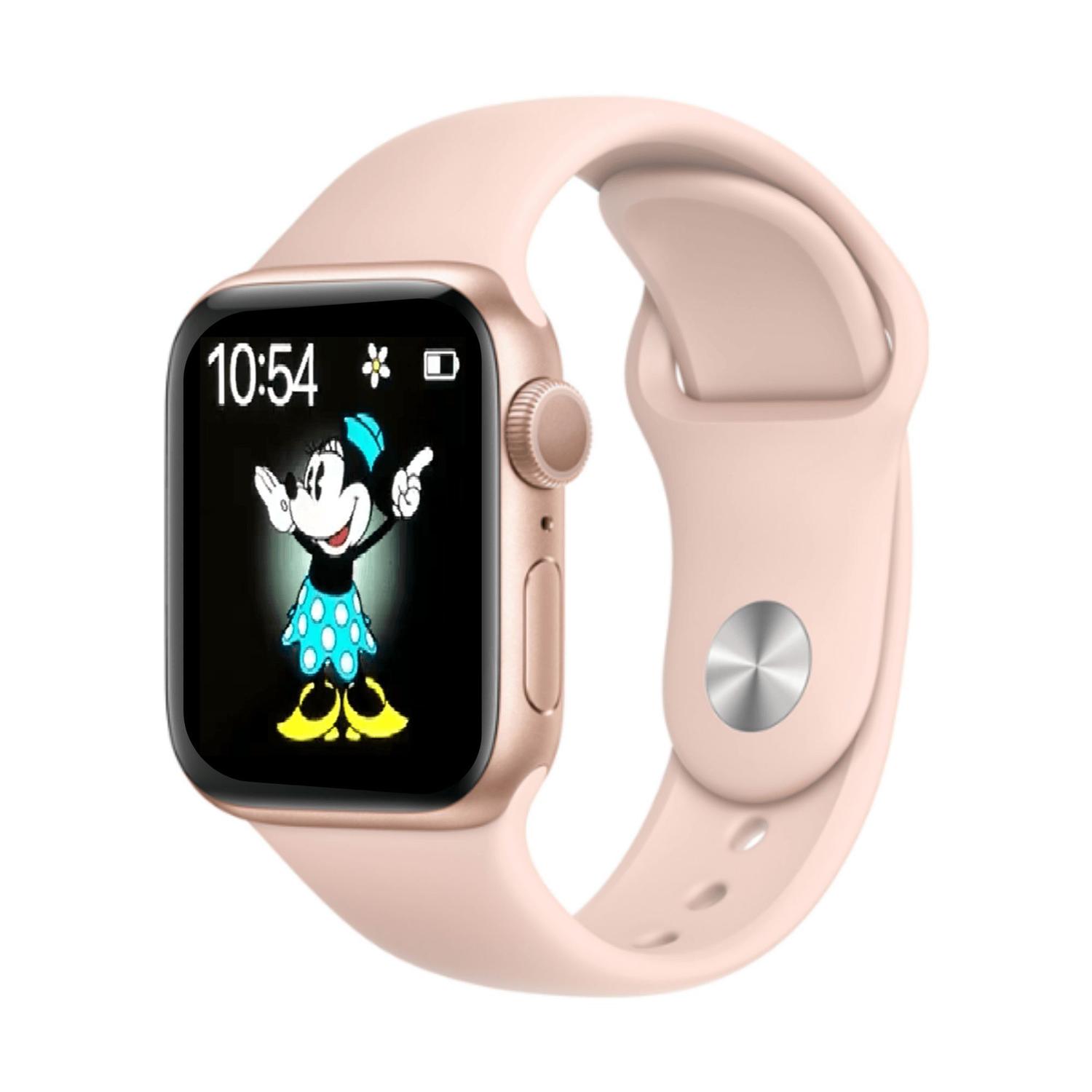 relogio smartwatch samsung rosa