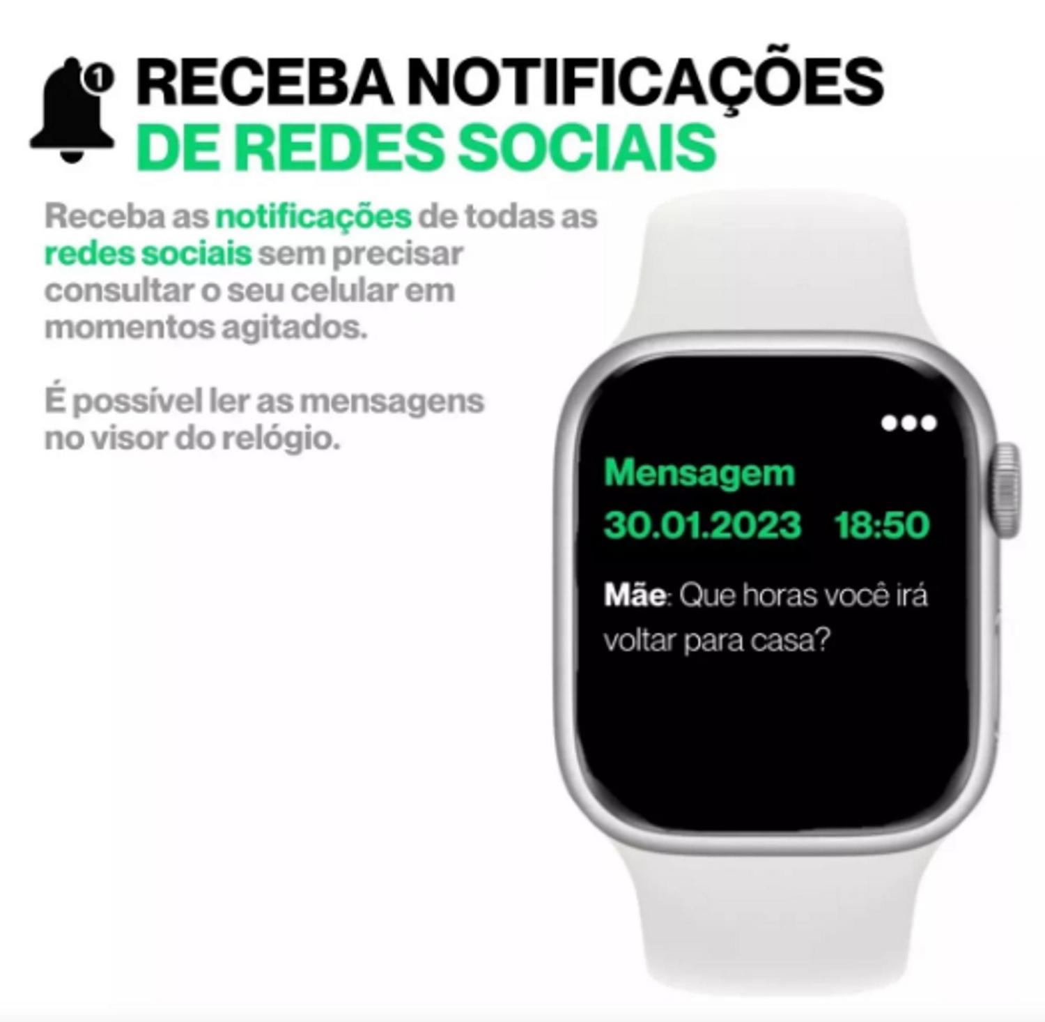 Imagem de Relogio Smartwatch Watch X Série 10 Amoled Gps Musica