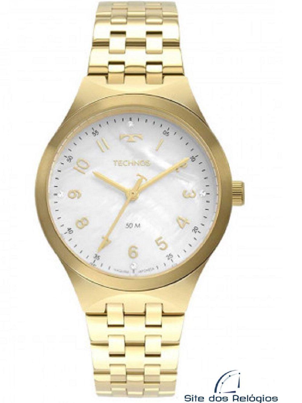Relógio Technos Feminino 2036MLWS/4B Dourado - Relógio Feminino - Magazine  Luiza