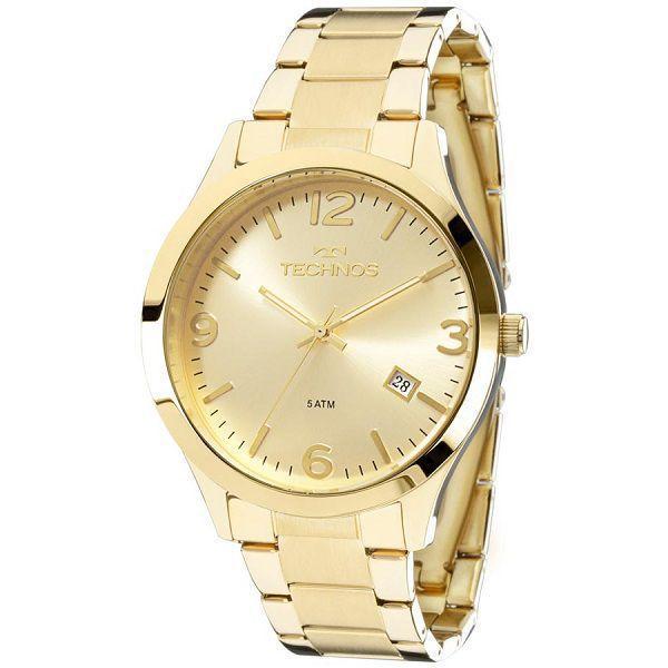 Relógio Technos Feminino Analógico Elegance Dourado Calendário 2315ACD/4X -  Relógio Feminino - Magazine Luiza