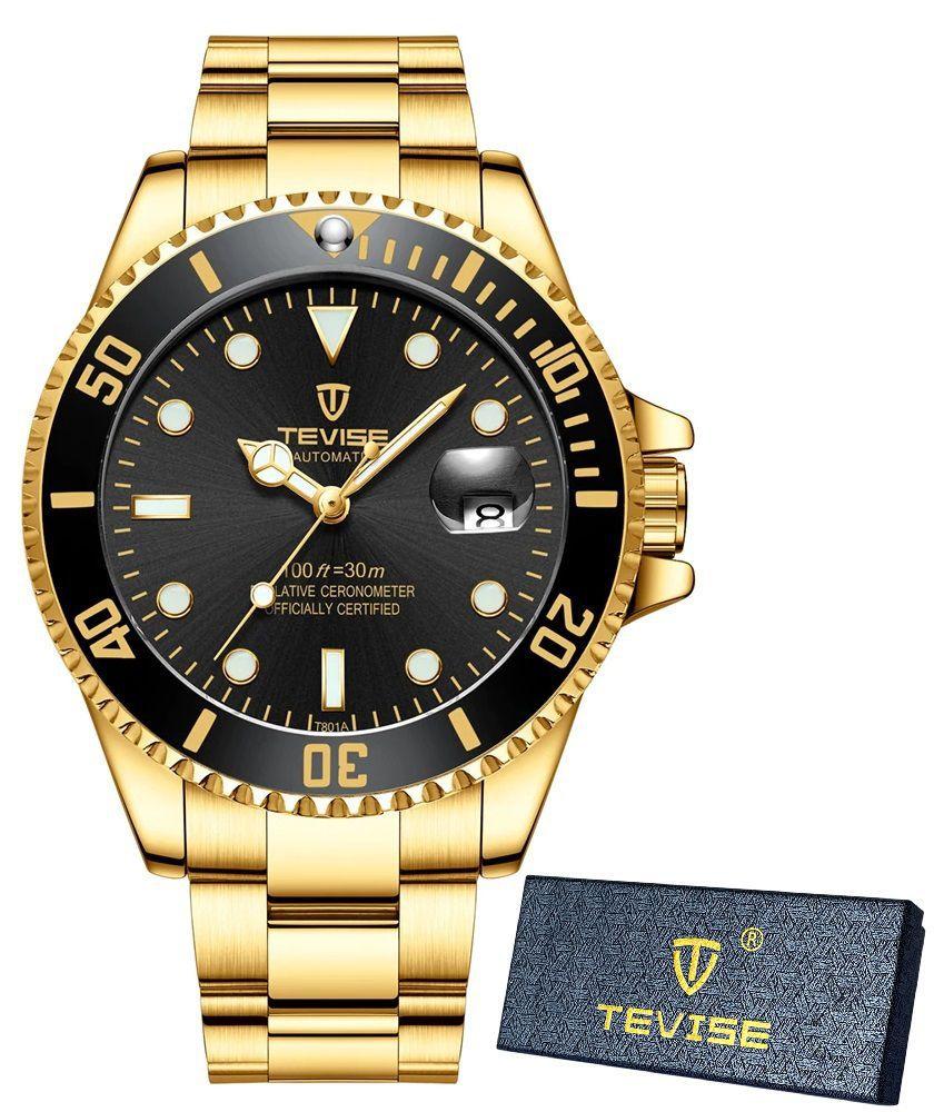 relogio masculino tevise 8378