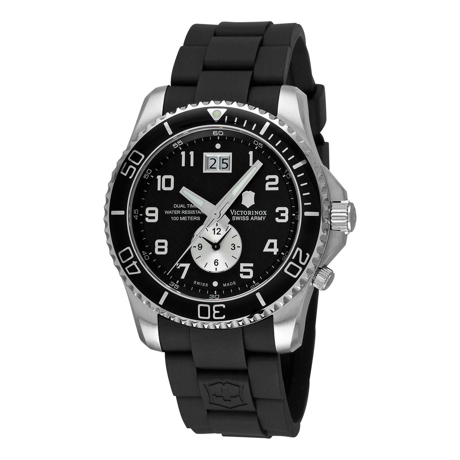 Relogio Victorinox Maverick GS Dual Time 241440 Relogio de Pulso Magazine Luiza