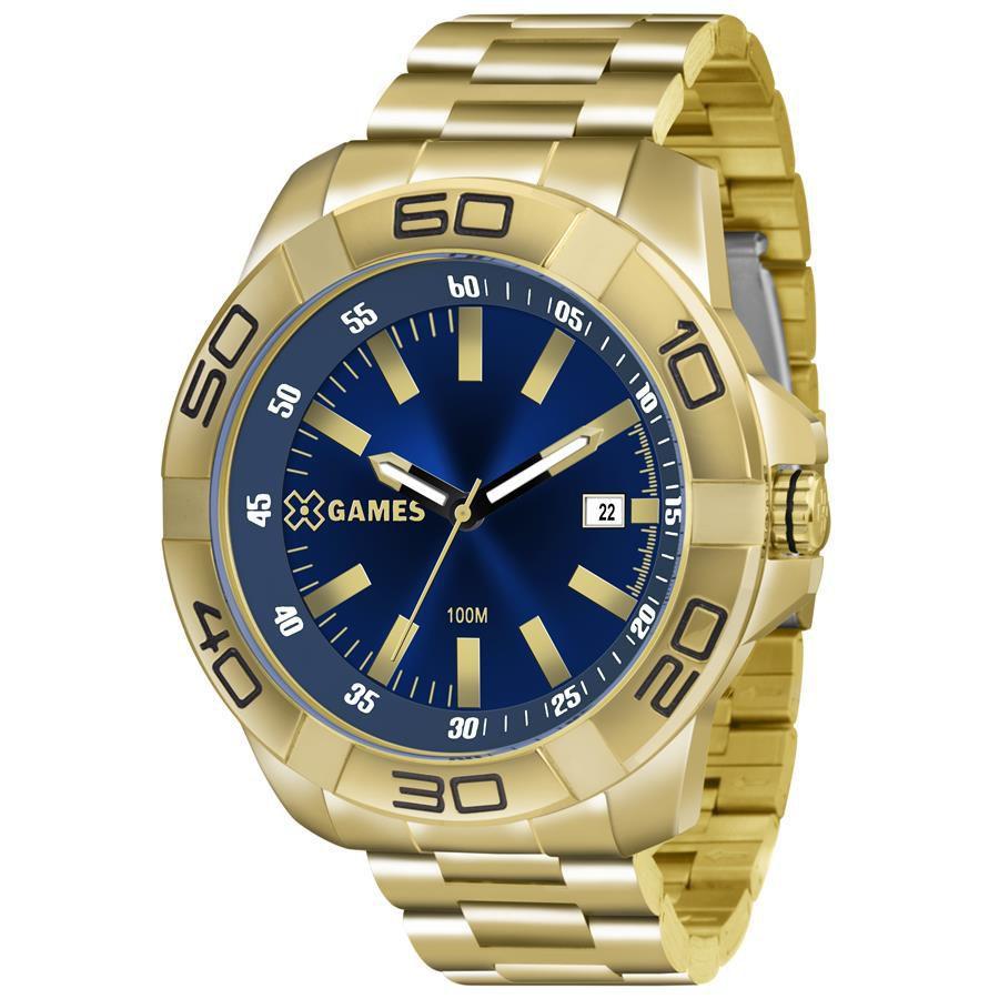 Relógio X Games Masculino Ref: Xmgs1020 D1kx Oversized Dourado - Relógio  Masculino - Magazine Luiza