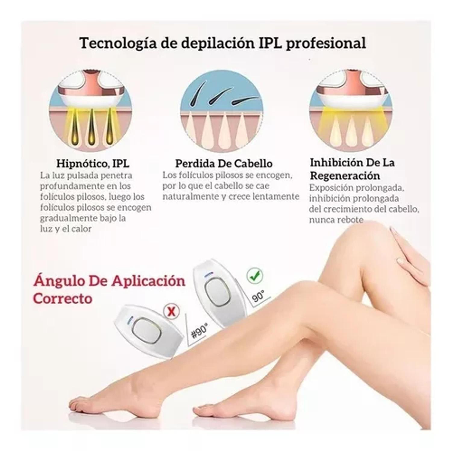 Removedor de Pêlos Laser Com Luz Pulsada Permanente Indolor IPL