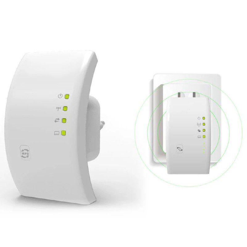Repetidor de Sinal Wireless Wifi 300 Mbps Extensor Repetidor de Sinal Wireless Wifi 300 Mbps Extensor
