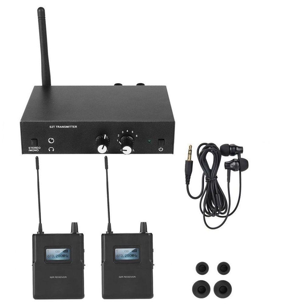 Retorno Palco Sem Fio DUPLO Fone In Ear Anleon S2 Monitor - Rádio  Comunicador Fixo e PX - Magazine Luiza
