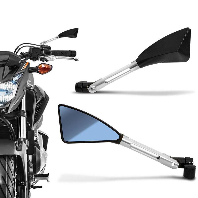 Retrovisor Esportivo Moto Estilo Rizoma Hornet Aluminio xj6 cb300 - Ab ...