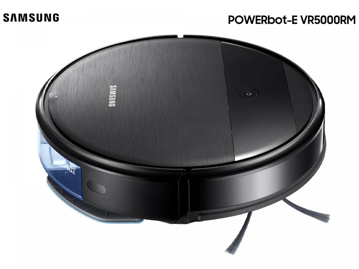 Robô Aspirador de Pó Inteligente Samsung POWERbot-E VR5000RM 55W com Wi-Fi