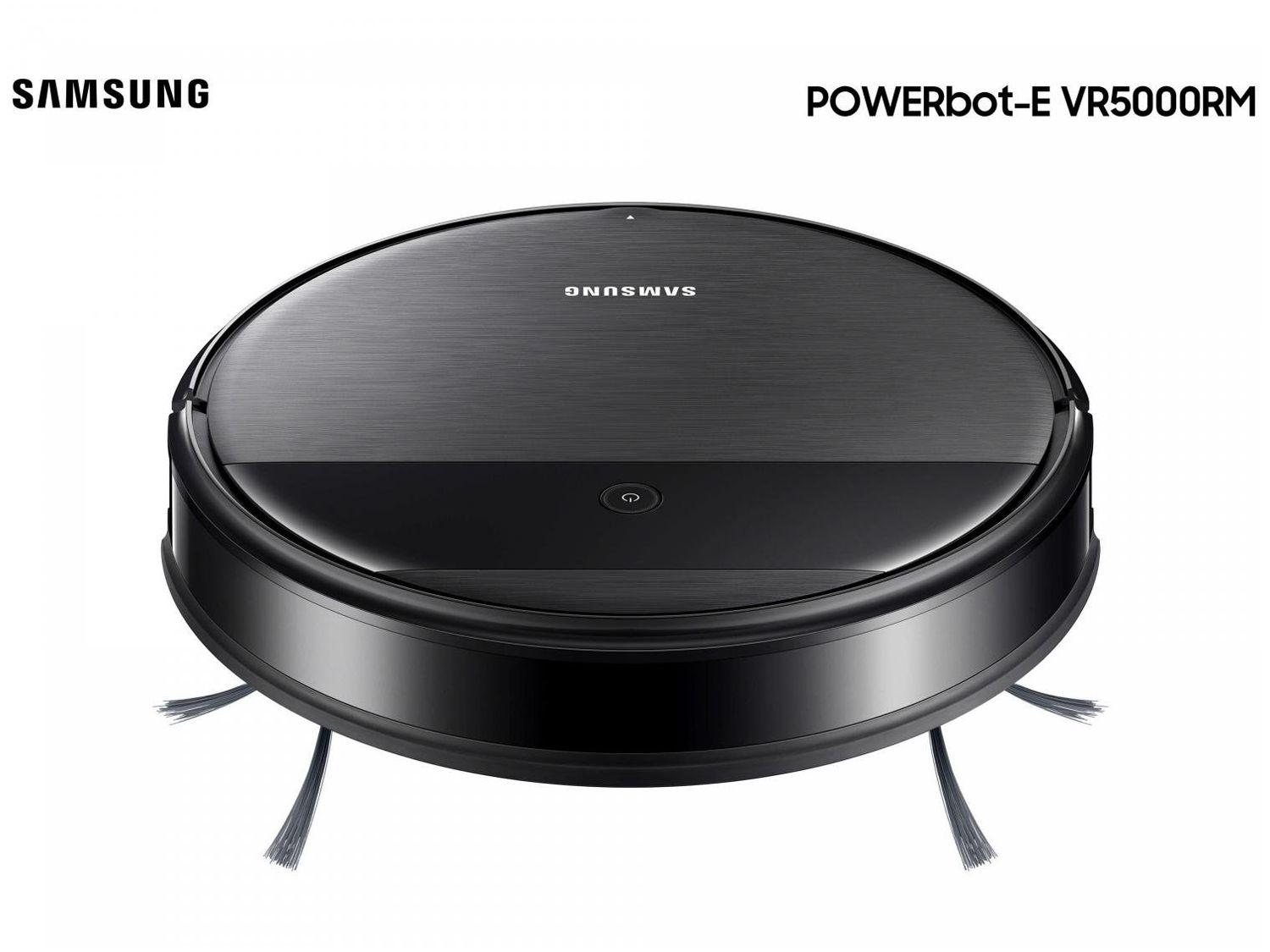 Robô Aspirador de Pó Inteligente Samsung POWERbot-E VR5000RM 55W com Wi-Fi