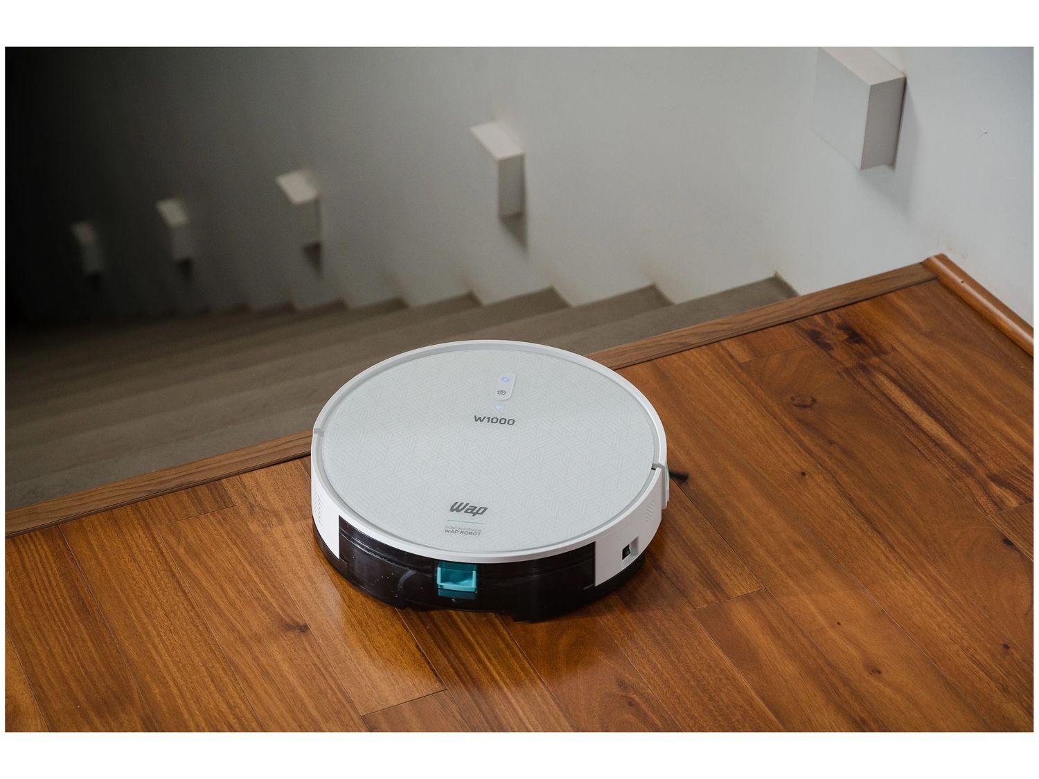 Robô Aspirador Inteligente Wap Robot W1000 36W Wi-Fi compatível com Alexa