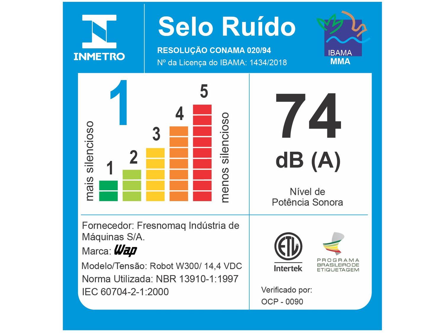 Robô Aspirador Wap Robot W300
