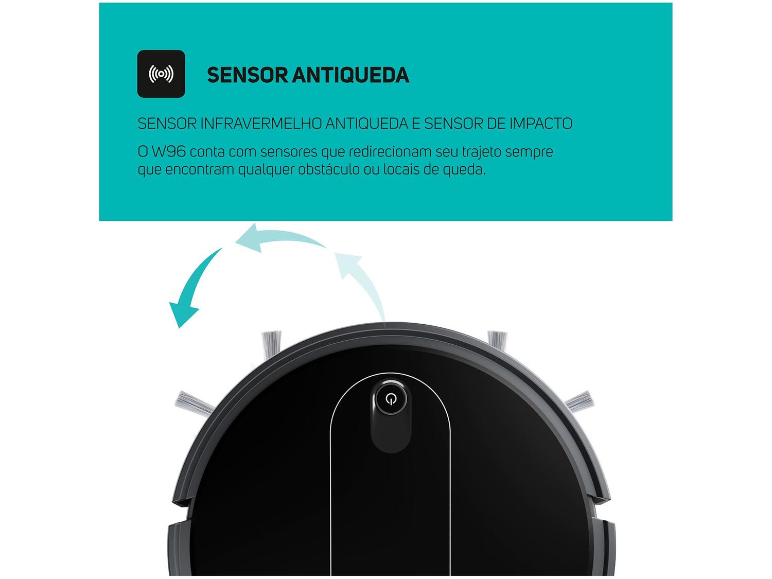 Robô Aspirador WAP W96 30W 