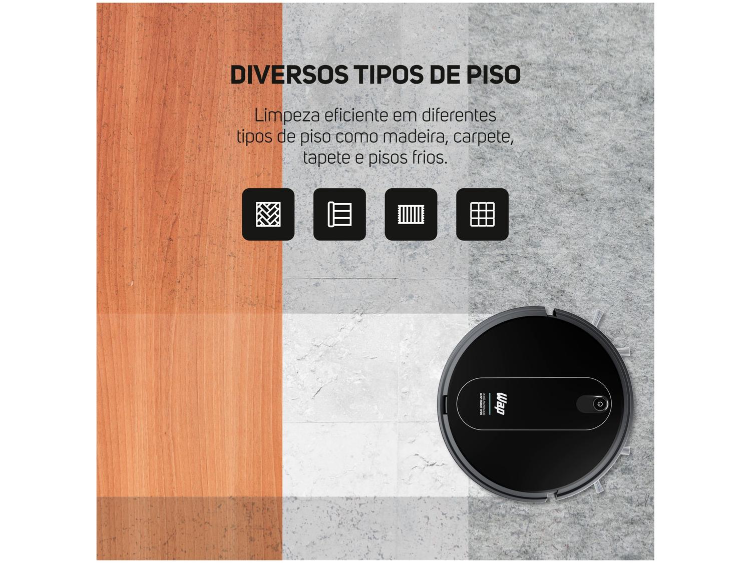 Robô Aspirador WAP W96 30W 