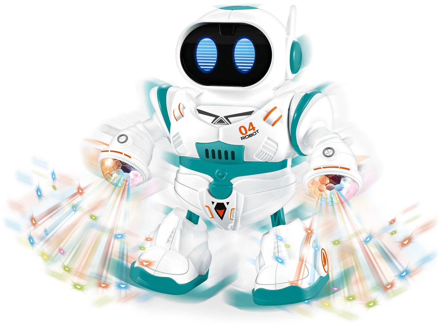 o robô de brinquedo