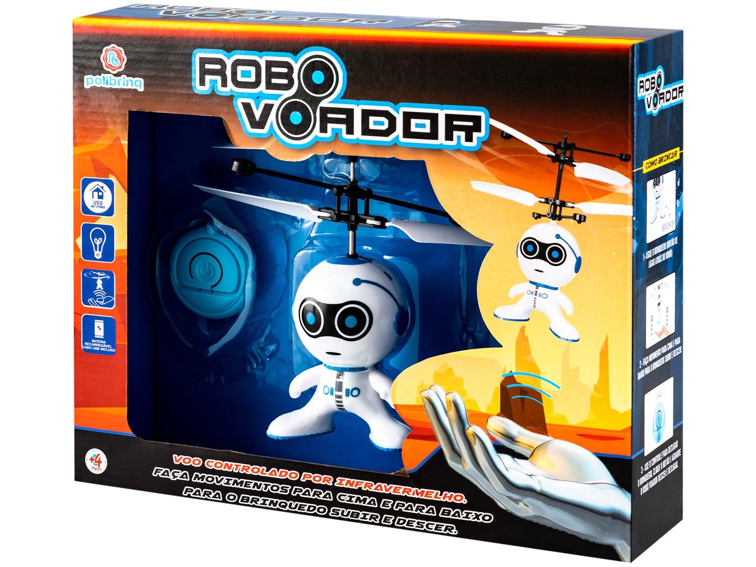 Robô Voador com Movimento Quadricópteros