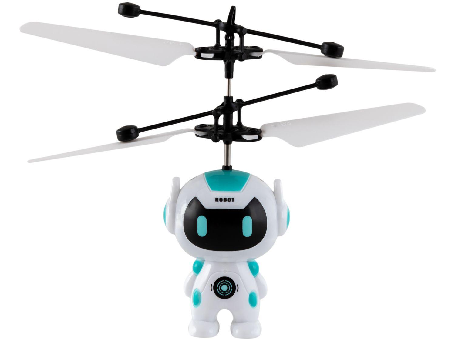 Robô Voador Infravermelho Fly Polibrinq