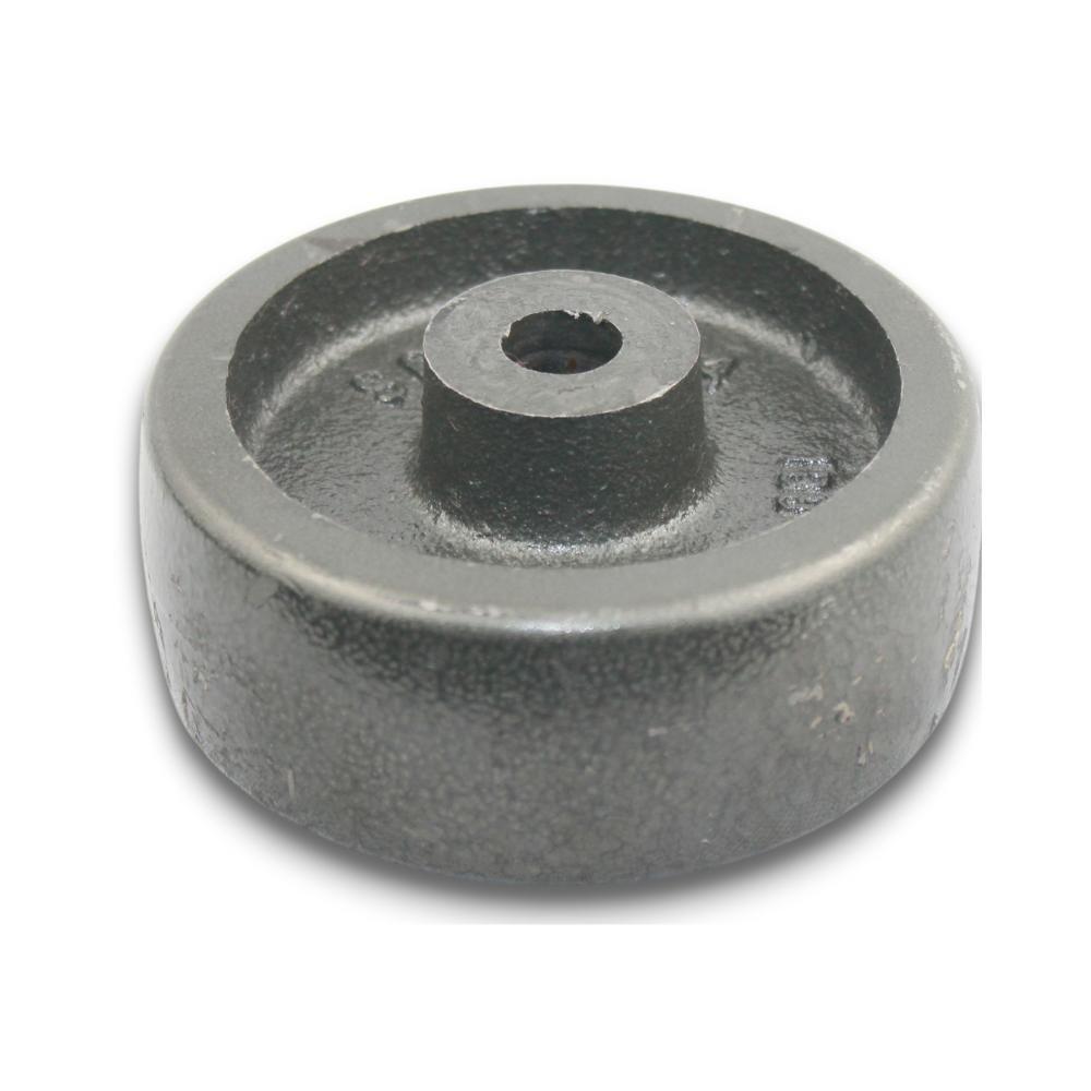 Imagem de Roda 4 Pol R 414 Ferro Fundido p/ Rodízio 300kg