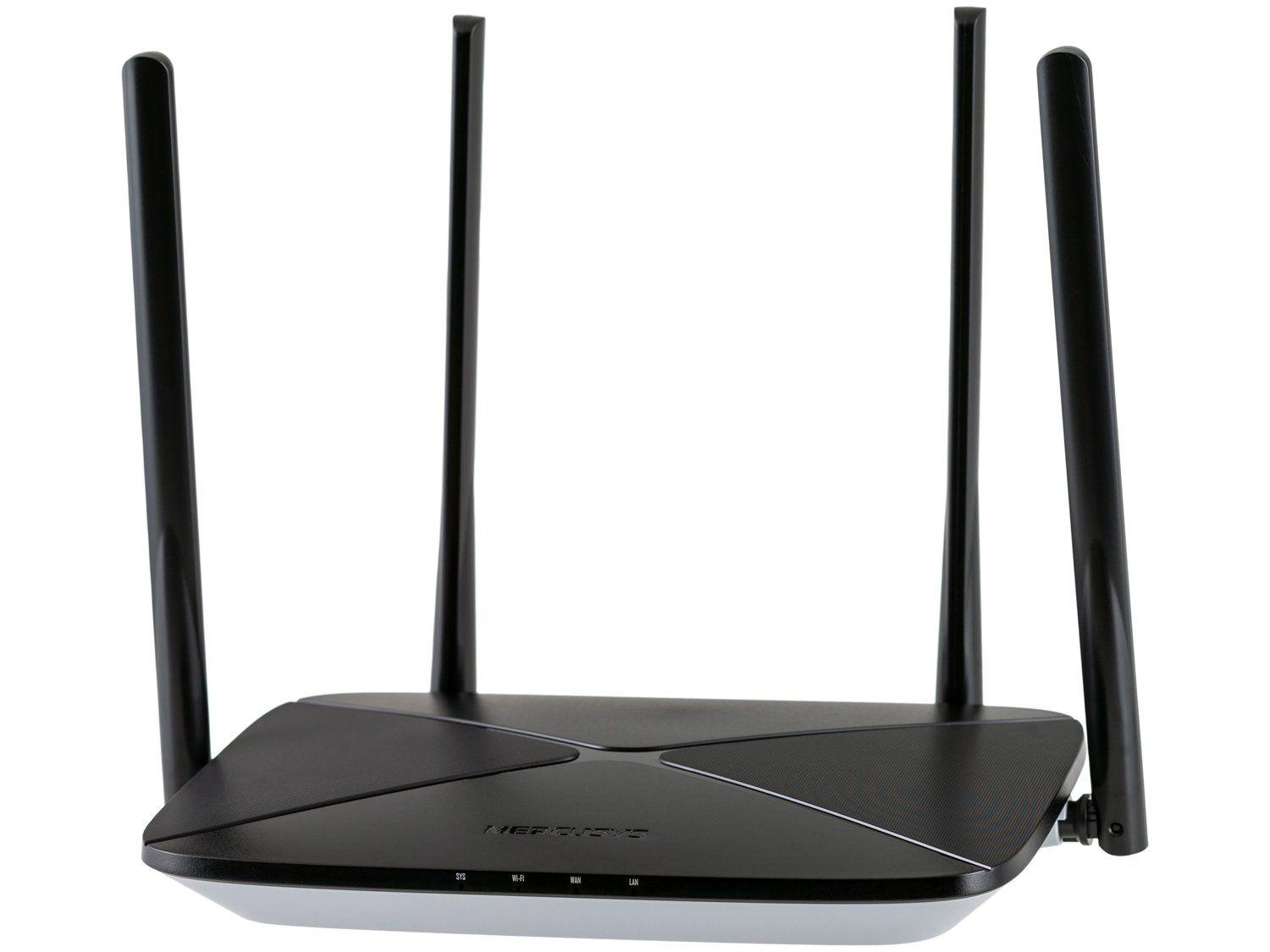 Roteador AC1200 Dual-Band Mercusys AC12G 300Mbps