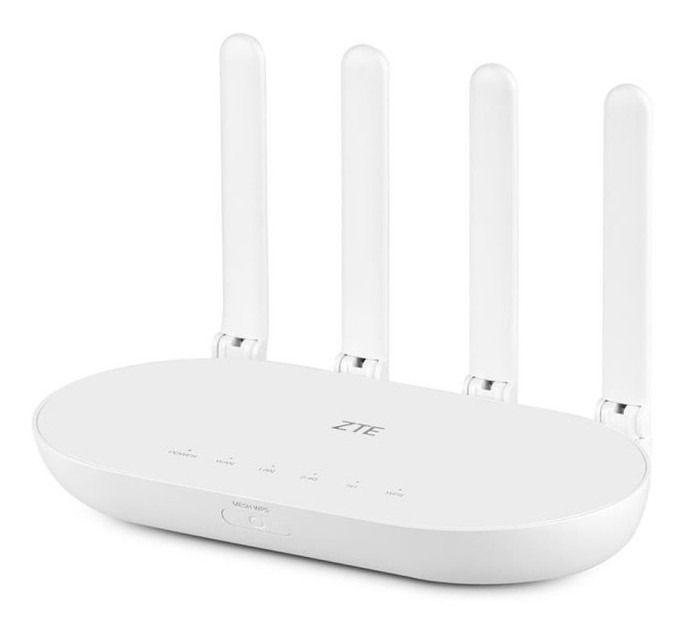Roteador Repetidor Wifi ZTE Space Series Ac1200 Gigabit 2.4 GHz 5 GHz 100v 240v Internet ate 500 MB Roteador Wi Fi Magazine Luiza