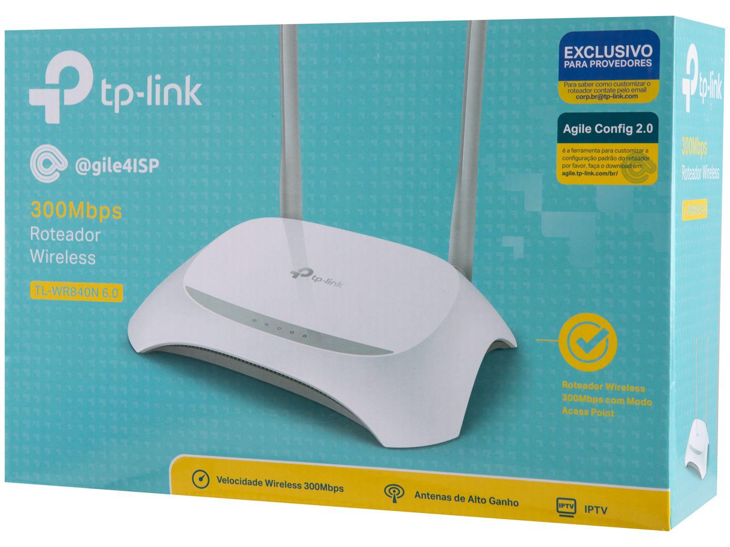 Roteador TP-Link TL-WR840N 300Mbps