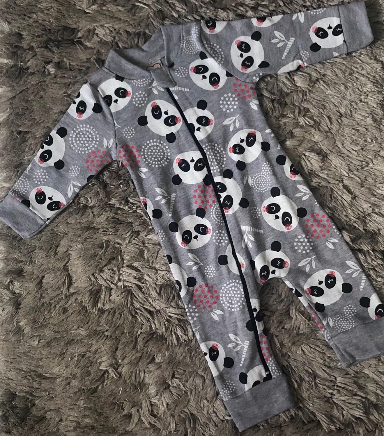 Roupa Bebe Macacao Tipo Tip Top Com Ziper Protecao Look Ursinho Panda Estiloso Moda Outono Inverno Rpk Msb Moda Infantil Magazine Luiza