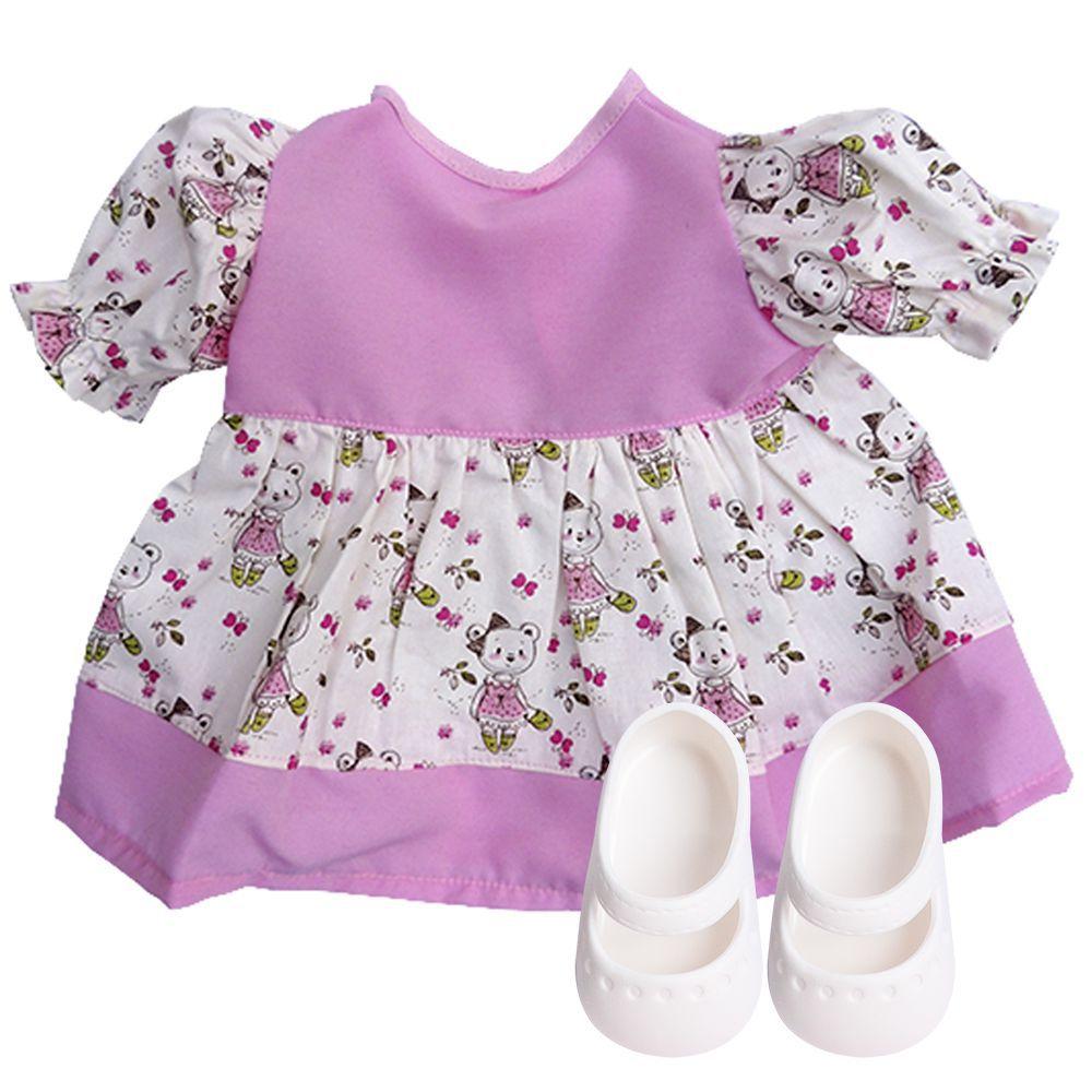 Roupa De Boneca Baby Alive Comilona Ursa Sap Branca 7 Laco De Fita Roupa De Boneca Magazine Luiza