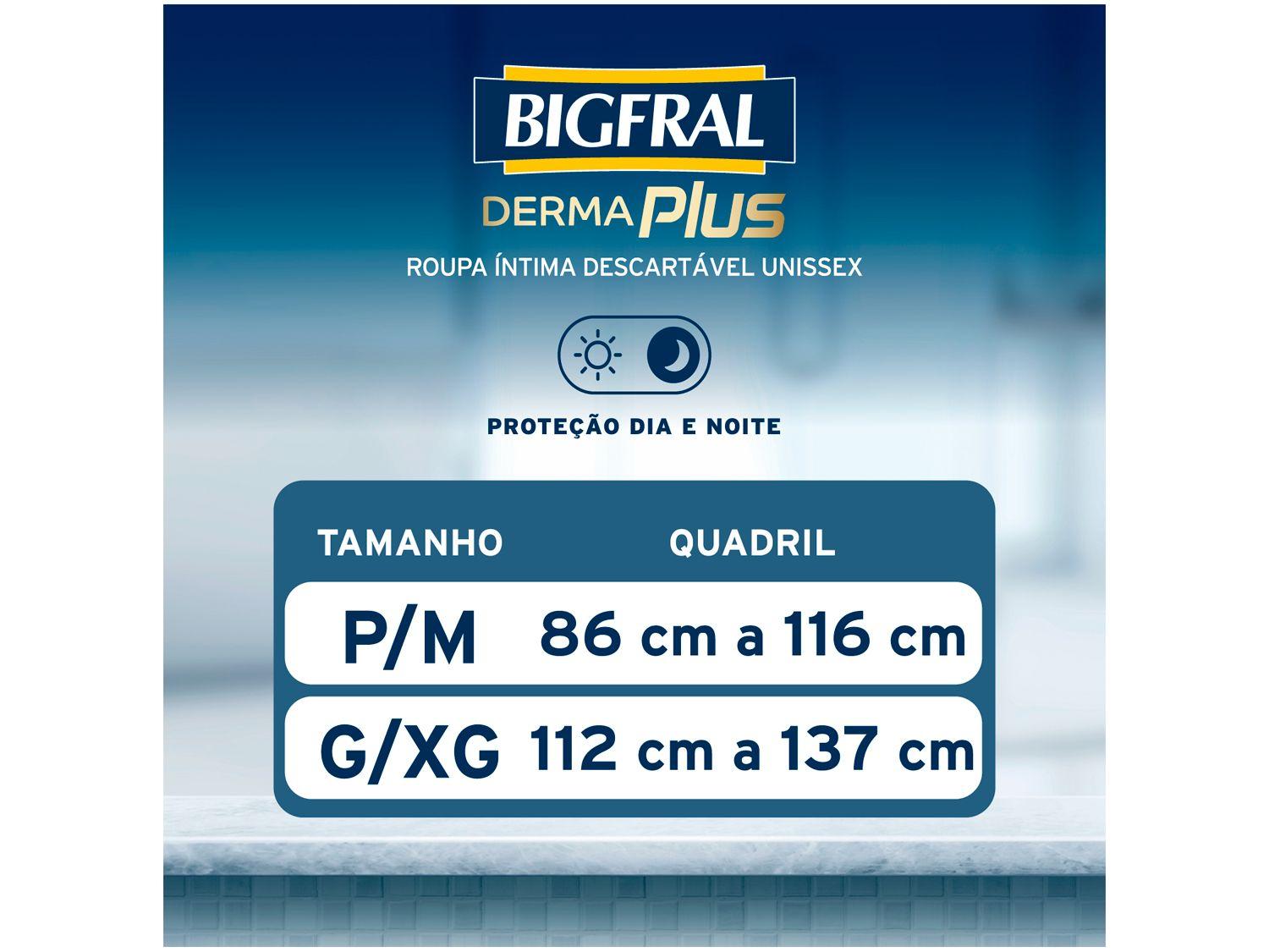 Roupa Íntima Descartável Bigfral Derma Plus