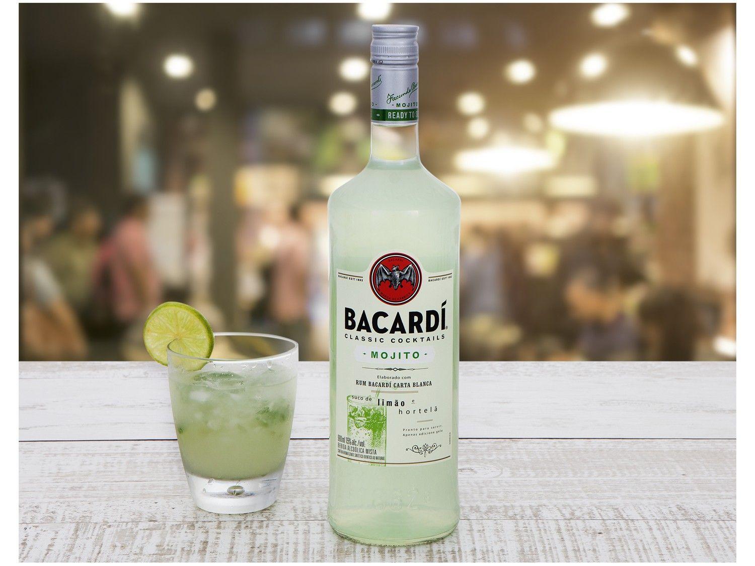 Rum Bacardí Carta Blanca Mojito 980 ml