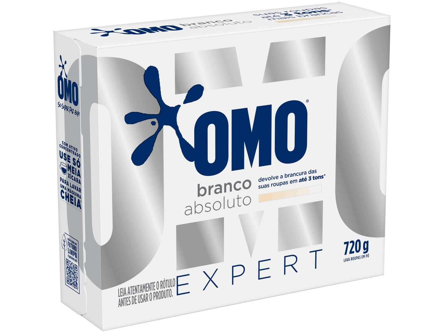 Sabão em Pó Omo Branco Absoluto Expert 720g