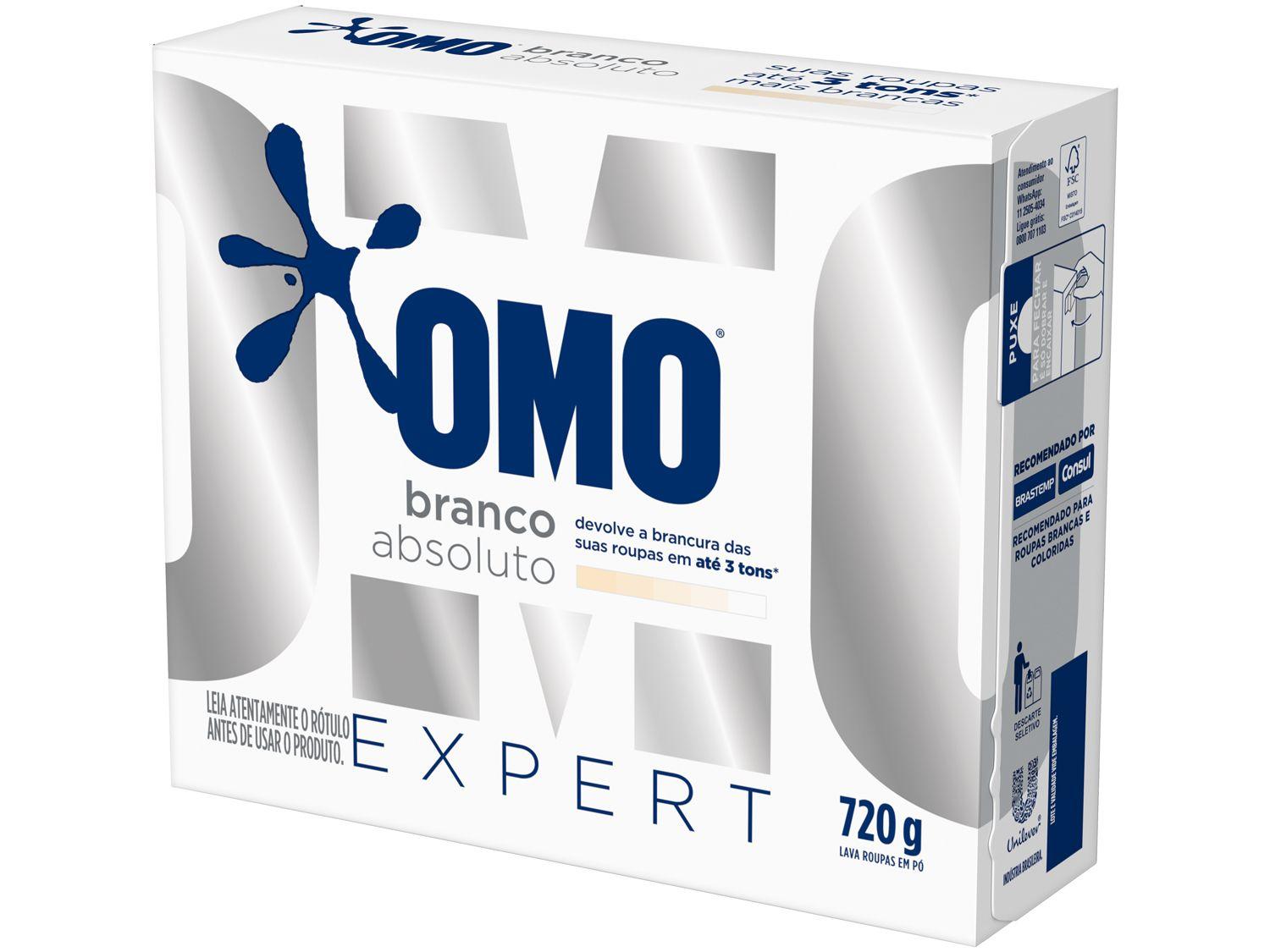 Sabão em Pó Omo Branco Absoluto Expert 720g