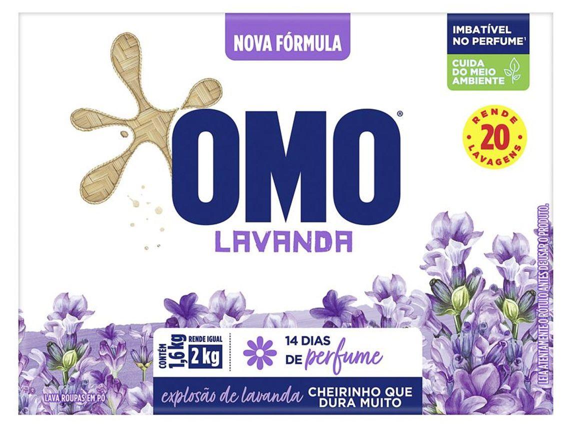 Sabão em Pó OMO Edição Especial Lavanda 1,6kg