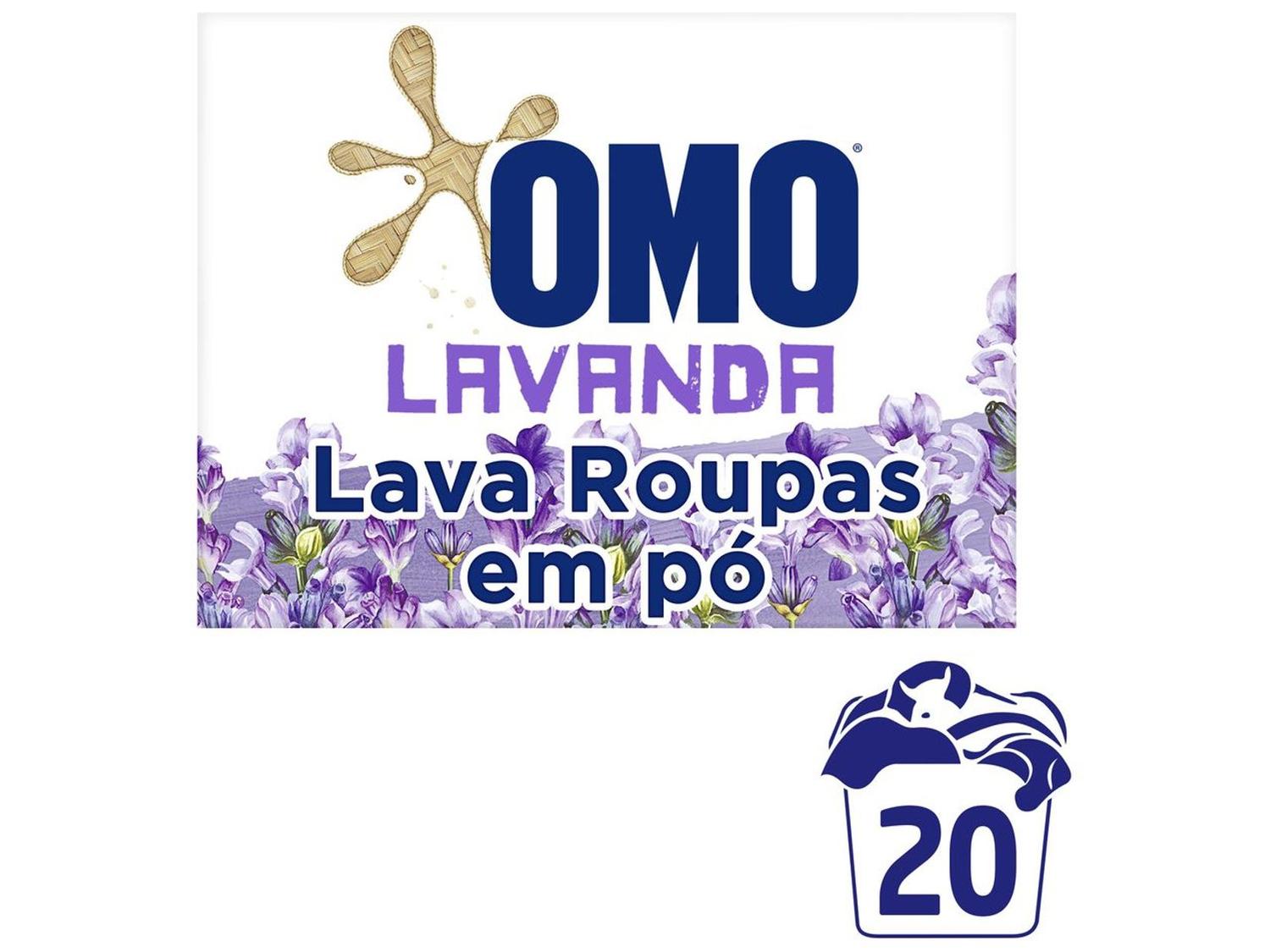 Sabão em Pó OMO Edição Especial Lavanda 1,6kg