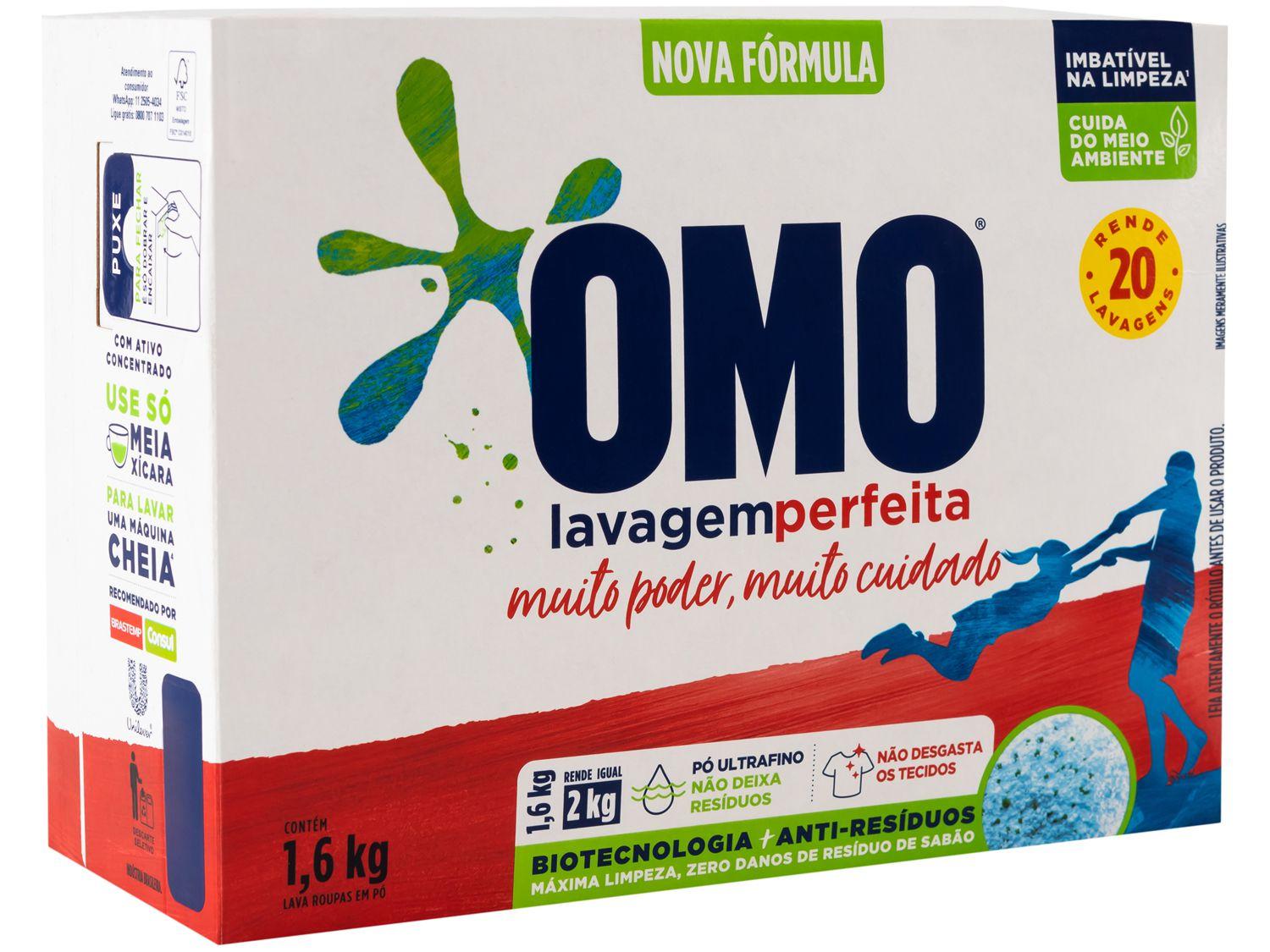 Sabão em Pó Omo Lavagem Perfeita