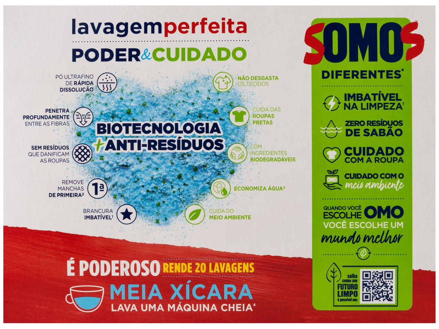 Sabão em Pó Omo Lavagem Perfeita