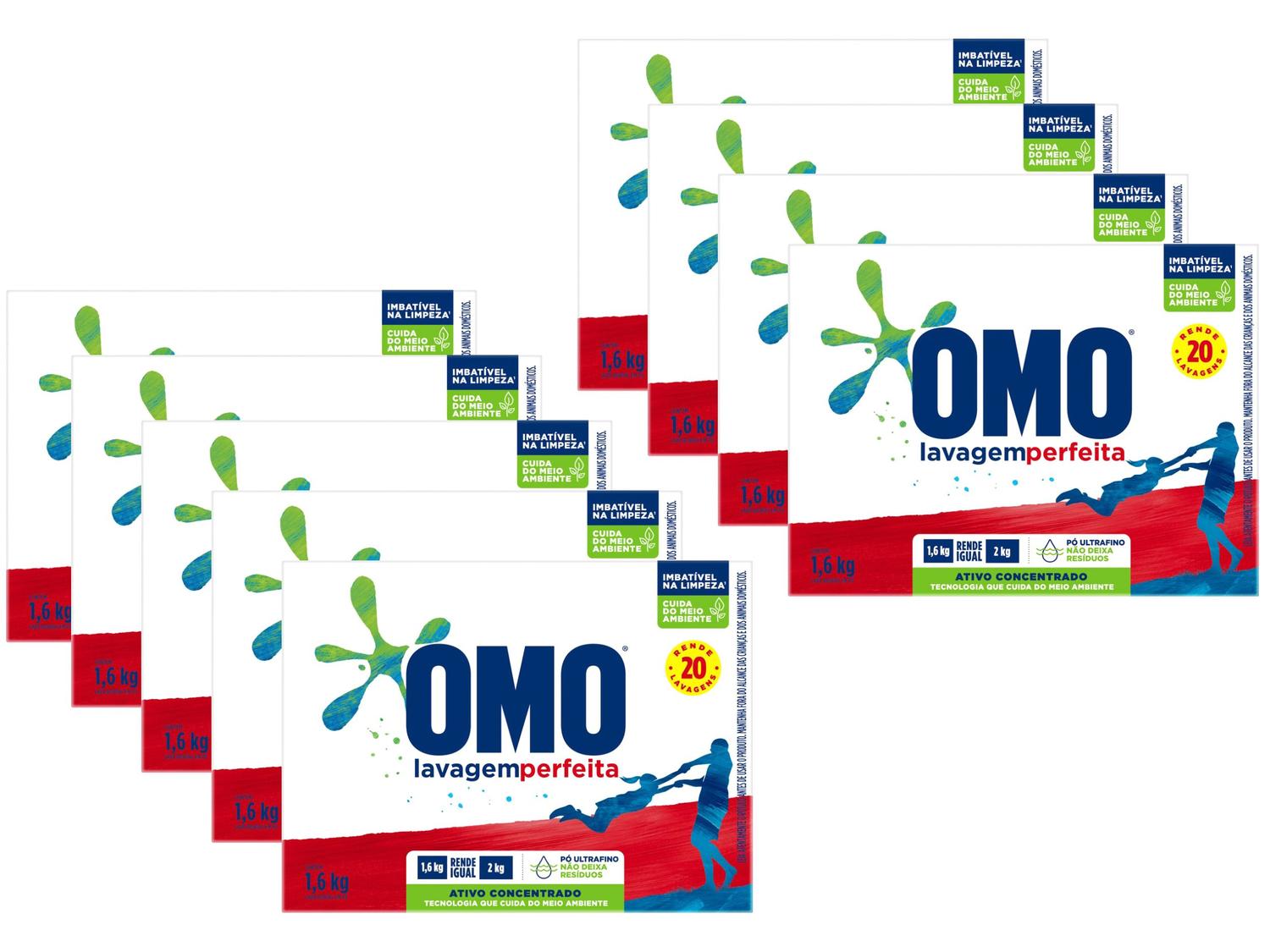 Sabão em Pó Omo Lavagem Perfeita