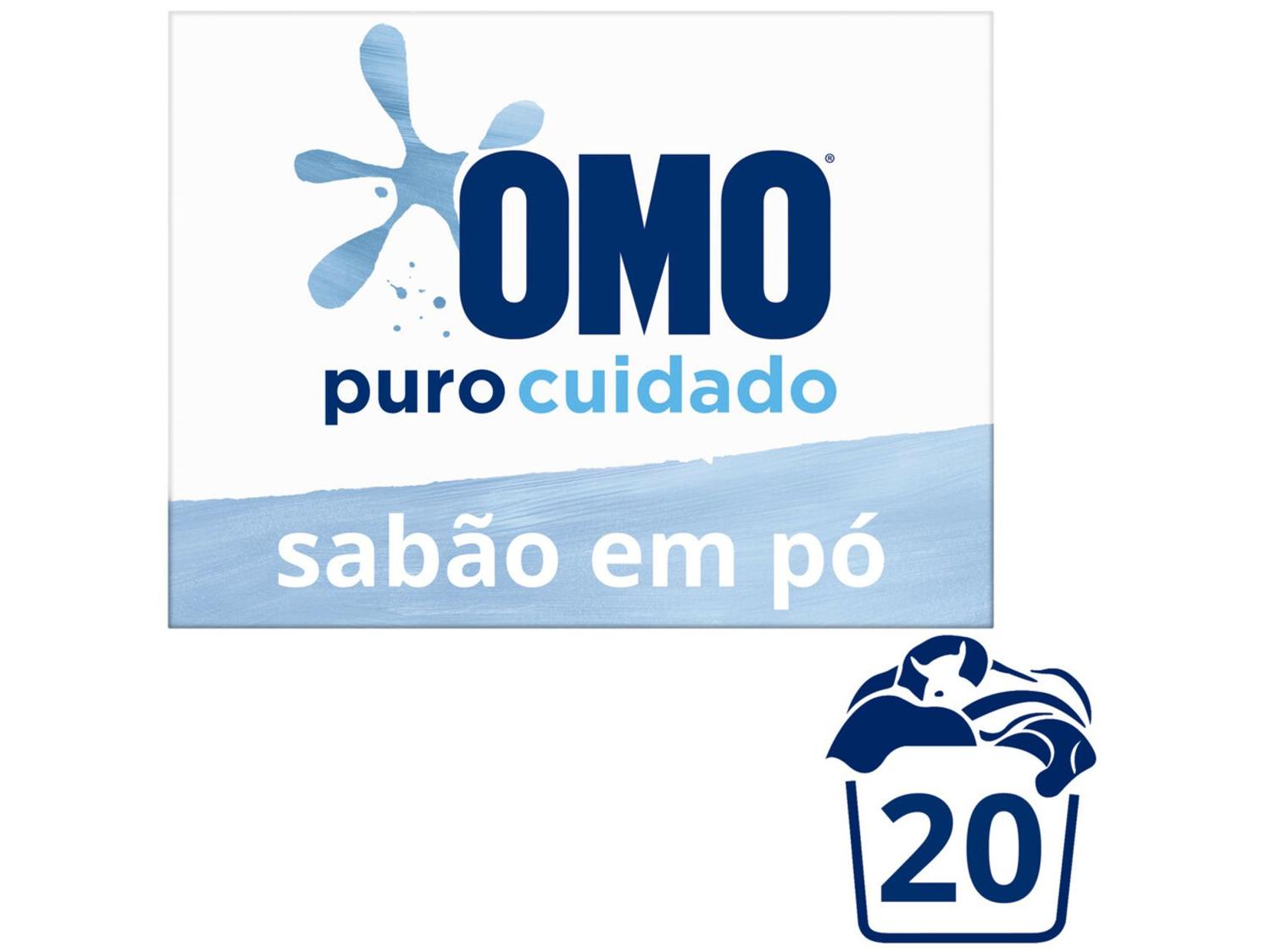 Sabão em Pó Omo Puro Cuidado Toque de Aveia 1,6Kg