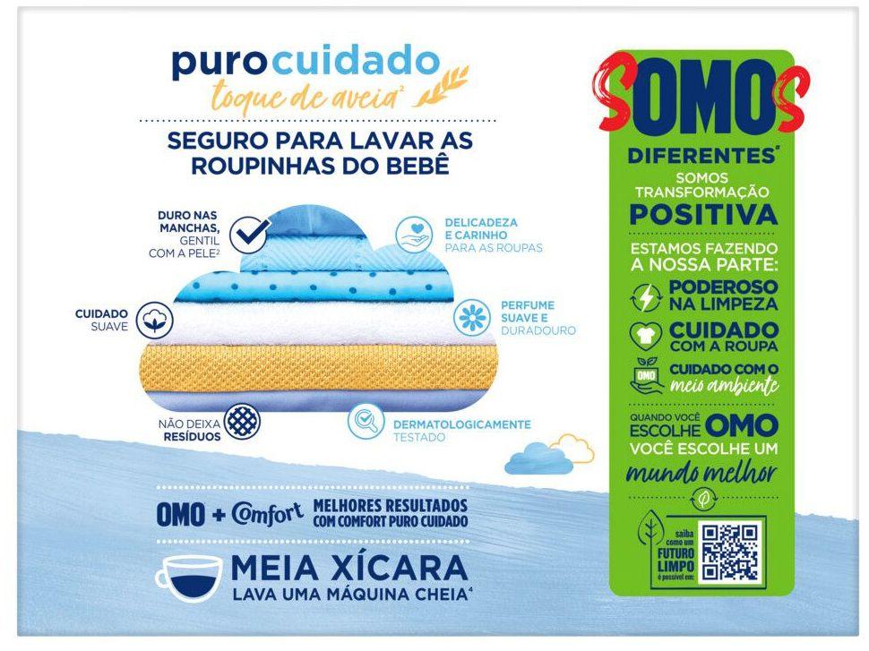 Sabão em Pó Omo Puro Cuidado Toque de Aveia 1,6Kg