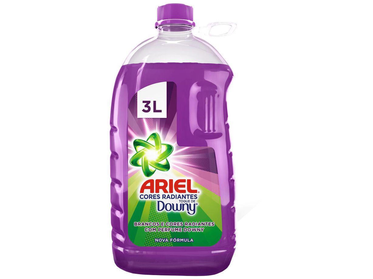Sabão Líquido Ariel Cores Radiantes Toque de Downy